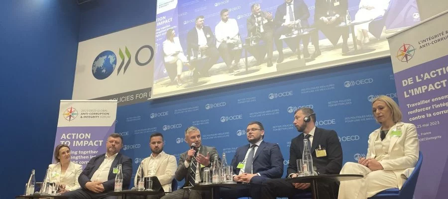 Anti-corruption bodies are ready to ensure a transparent process of recovery of Ukraine — Oleksandr Novikov in the OECD
