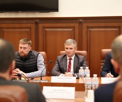 Head of NACP Oleksandr Novikov discussed the issues of corruption prevention in corporate governance with the EBRD Vice Presidents Alain Pilloux and Mark Bowman