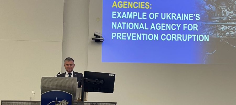The goal of the NACP in the national security sector is the integrity of the defense forces so that Ukraine becomes a full member of NATO as soon as possible, — the Head of the NACP at the NATO School